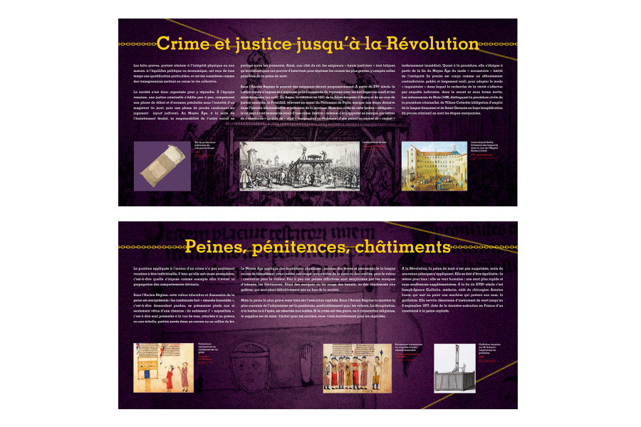EXPOSITION "CRIME & CHÂTIMENT EN ANJOU" - Carré de Lune