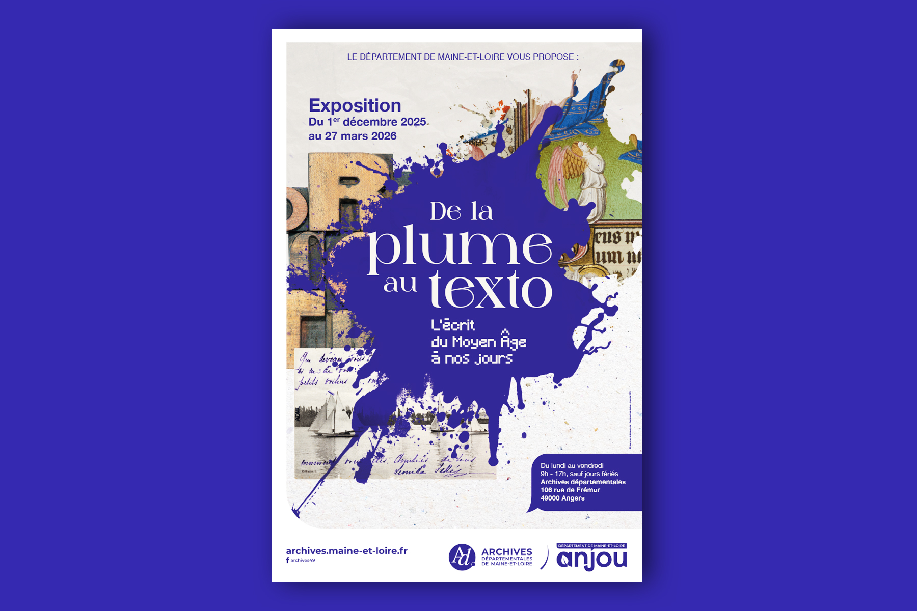 De la plume au texto – L&rsquo;écrit du Moyen Âge à nos jours