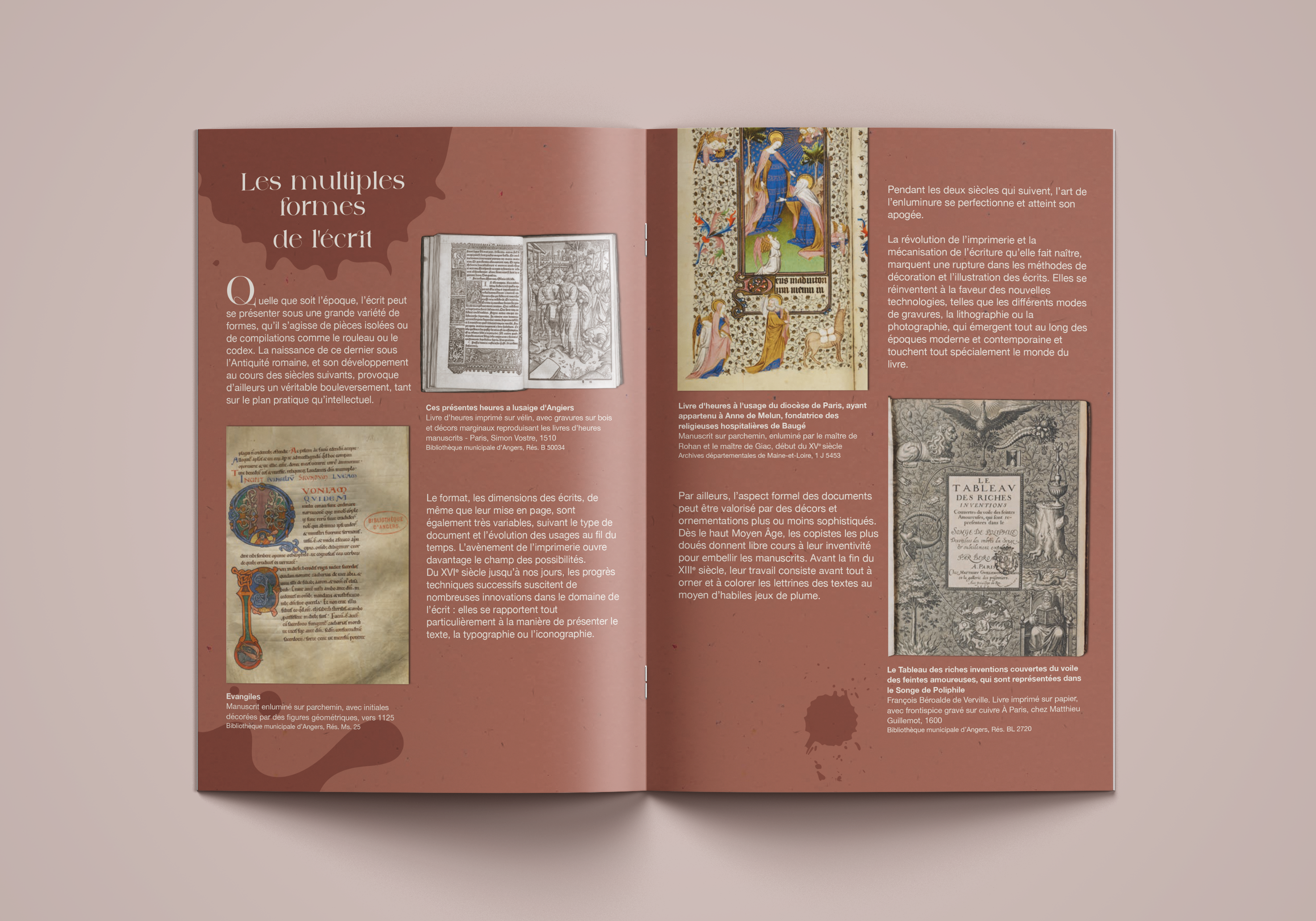 Exposition De la plume au texto – L&rsquo;écrit du Moyen Âge à nos jours